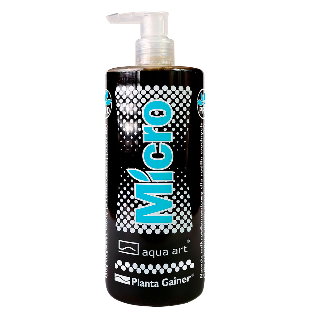 Aqua Art Planta Gainer Pro Micro Nawóz Mikroelementowy do Roślin Woda RO 500ml.jpg